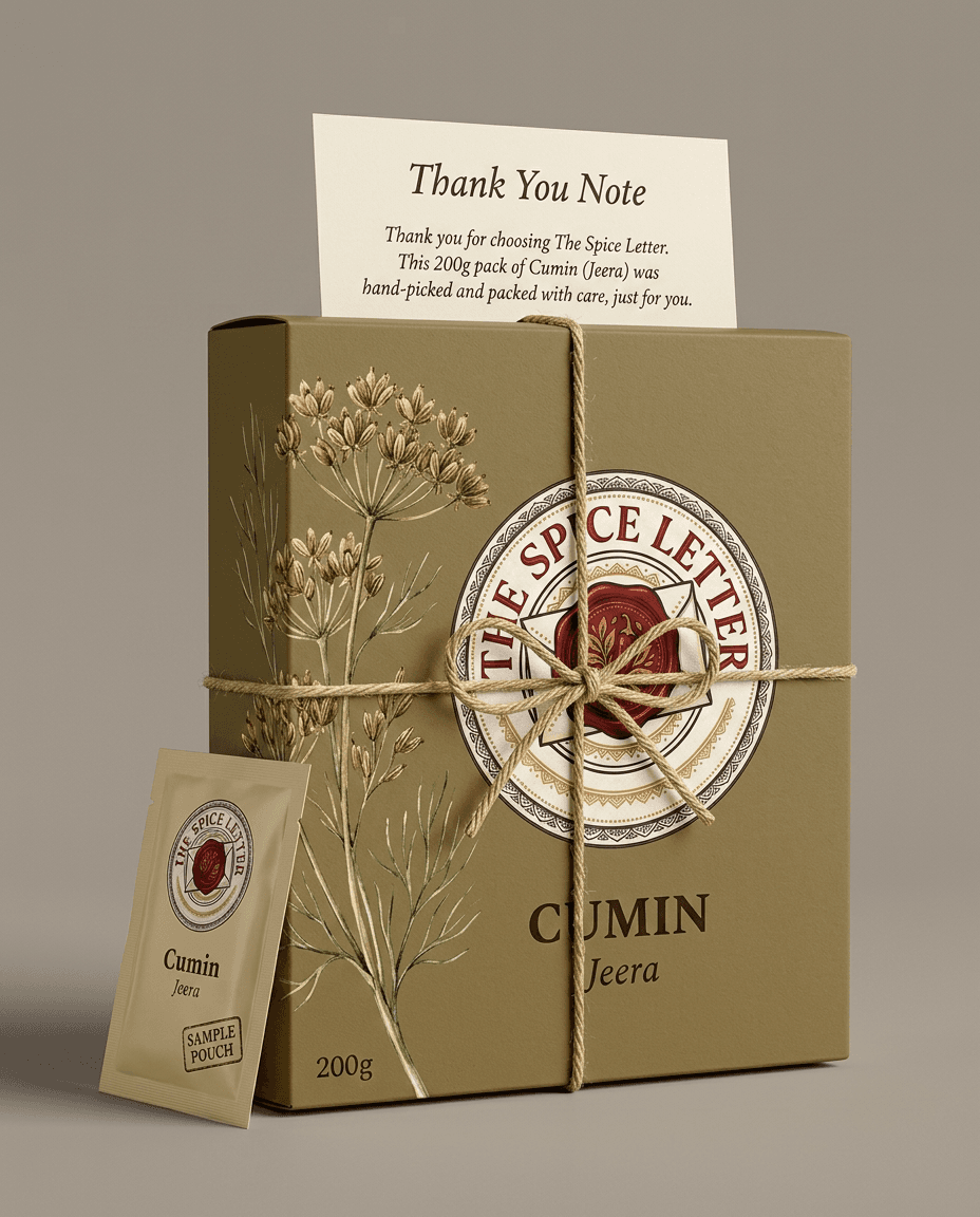 Cumin packaging