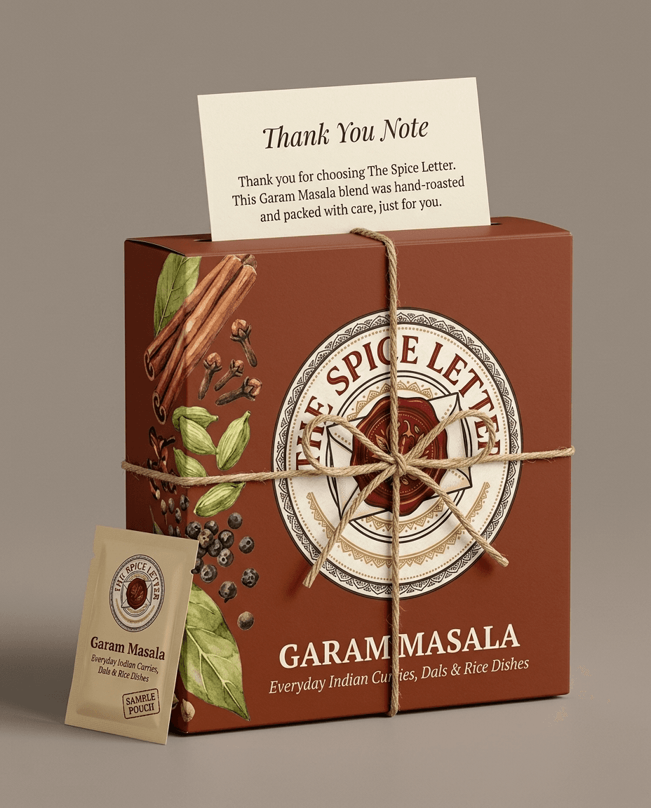 Garam Masala packaging