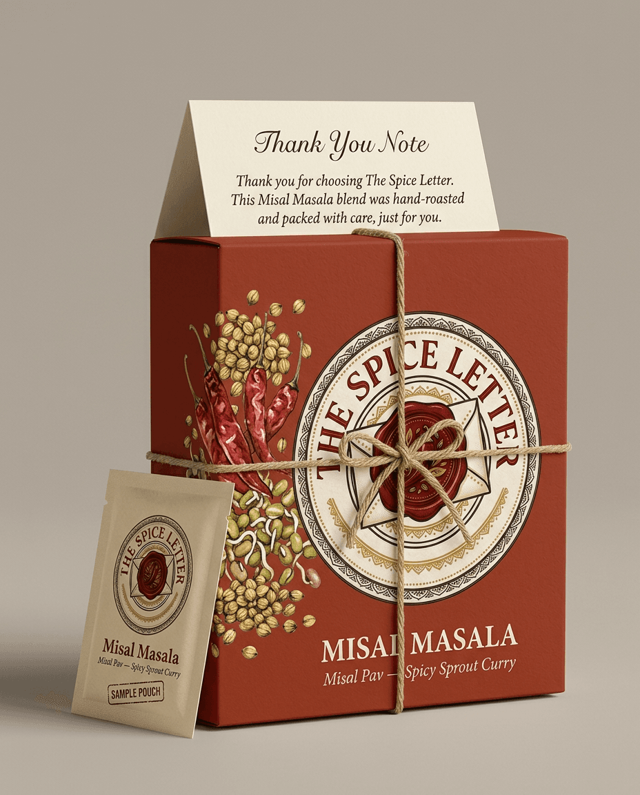 Misal Masala packaging
